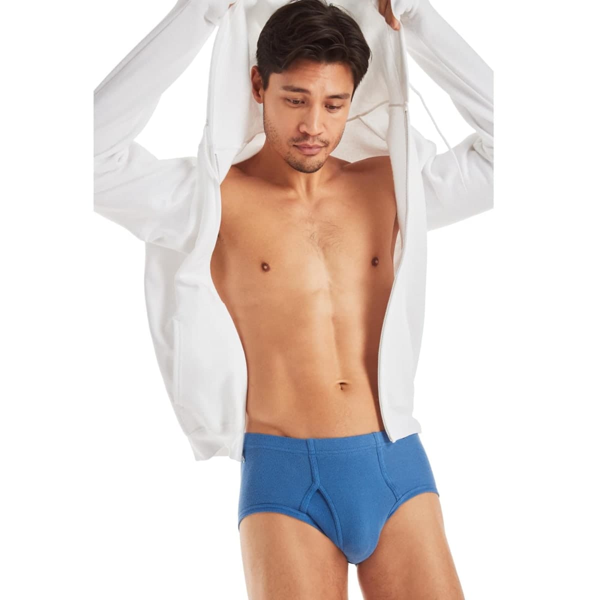 Hanes Men's 6-Pack Tagless No Ride Up Briefs with ComfortSoft Waistband, Assorted, Small thumbnail 3
