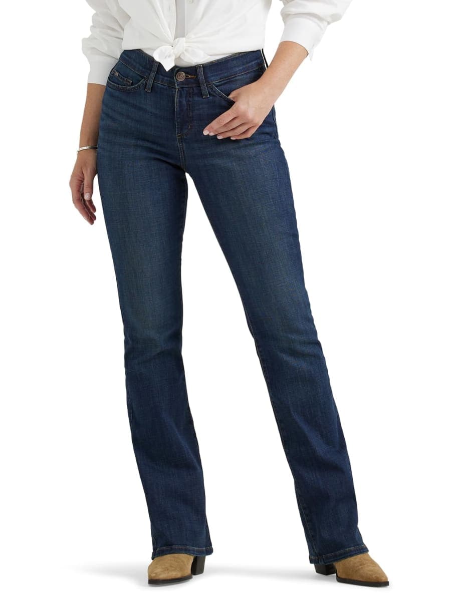 Lee Women's Flex Motion Regular Fit Bootcut Jean, Renegade, 14 Long — image 1