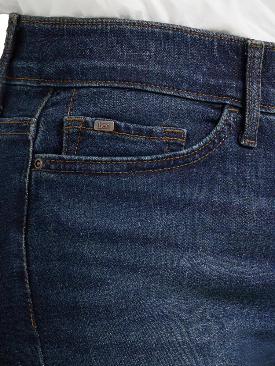 Lee Women's Flex Motion Regular Fit Bootcut Jean, Renegade, 14 Long thumbnail 3