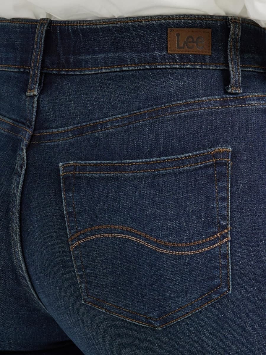 Lee Women's Flex Motion Regular Fit Bootcut Jean, Renegade, 14 Long thumbnail 5
