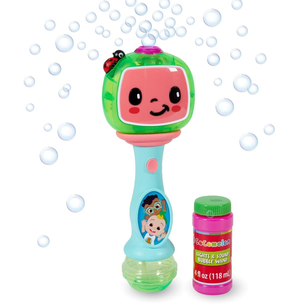 Cocomelon Lights and Sounds Bubble Wand — image 1
