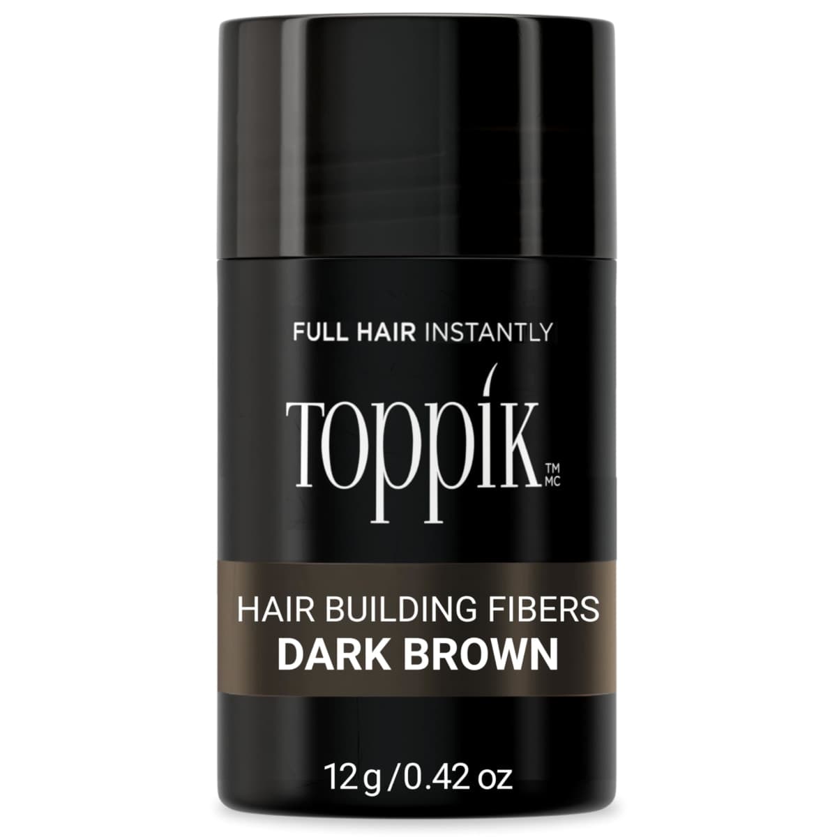 TOPPIK Hair Building Fibers,12 g, Fill In Fine or Thinning Hair, Instantly Thicker Looking, Multiple Shades for Men & Women — image 1
