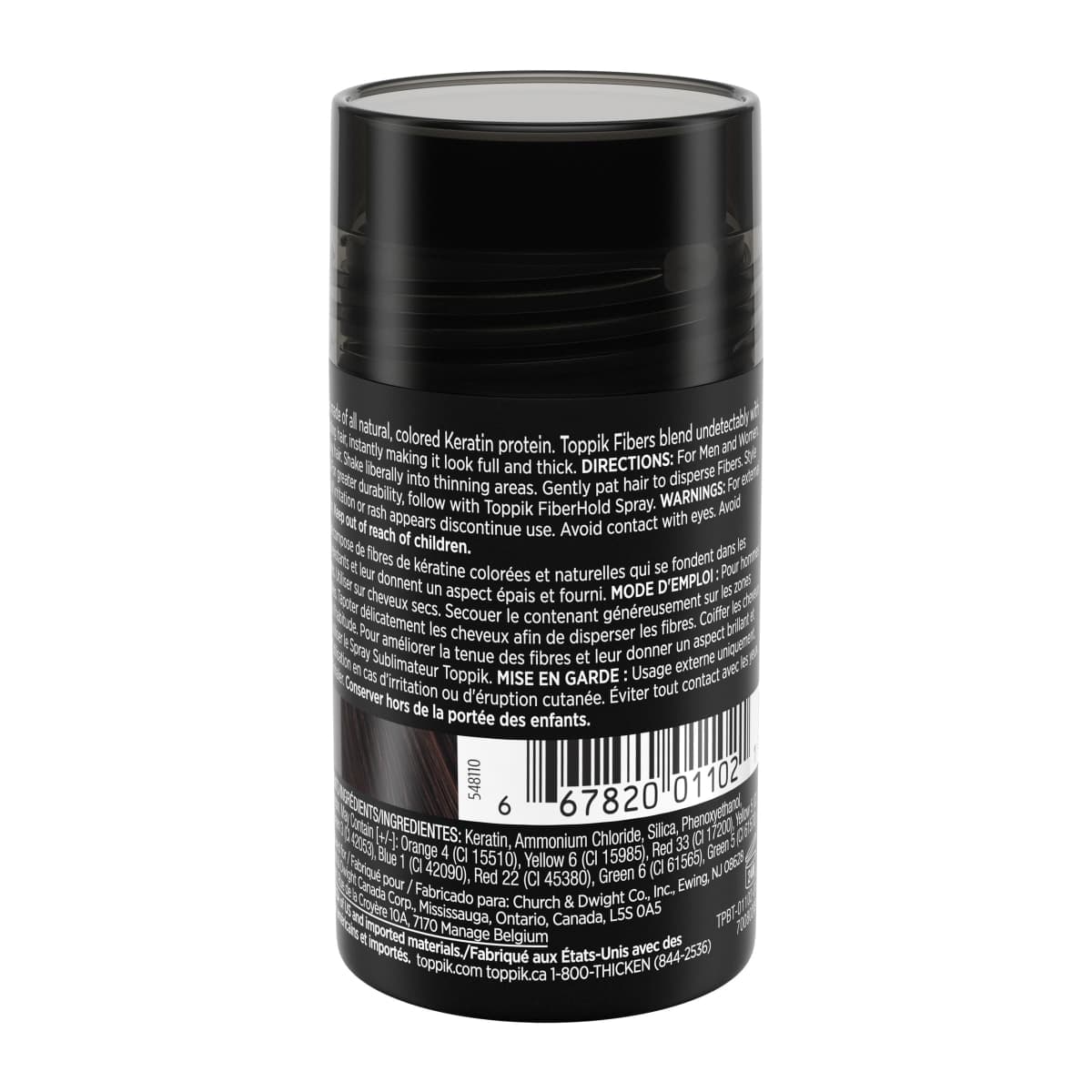 TOPPIK Hair Building Fibers,12 g, Fill In Fine or Thinning Hair, Instantly Thicker Looking, Multiple Shades for Men & Women thumbnail 2