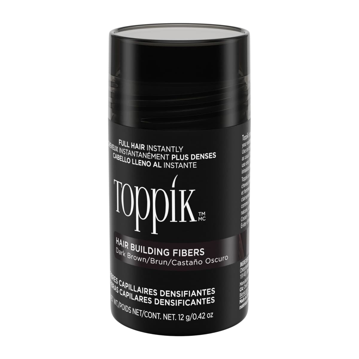 TOPPIK Hair Building Fibers,12 g, Fill In Fine or Thinning Hair, Instantly Thicker Looking, Multiple Shades for Men & Women thumbnail 4