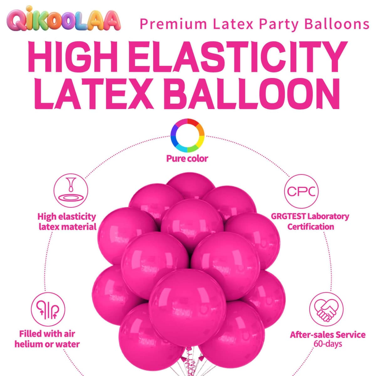 32pcs 18 Inch Big Balloons… (rose red) thumbnail 2