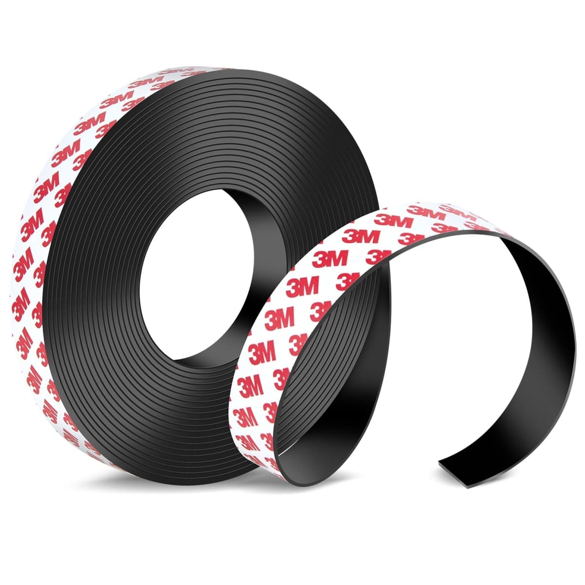 DTLHCNCT Magnetic Tape - 1" x 32ft Magnet Strip Tape Roll with Strong Adhesive Backing for Kitchen, Office, School Organization, Easy to Use and Multipurpose.(0.06" Thick) — image 1