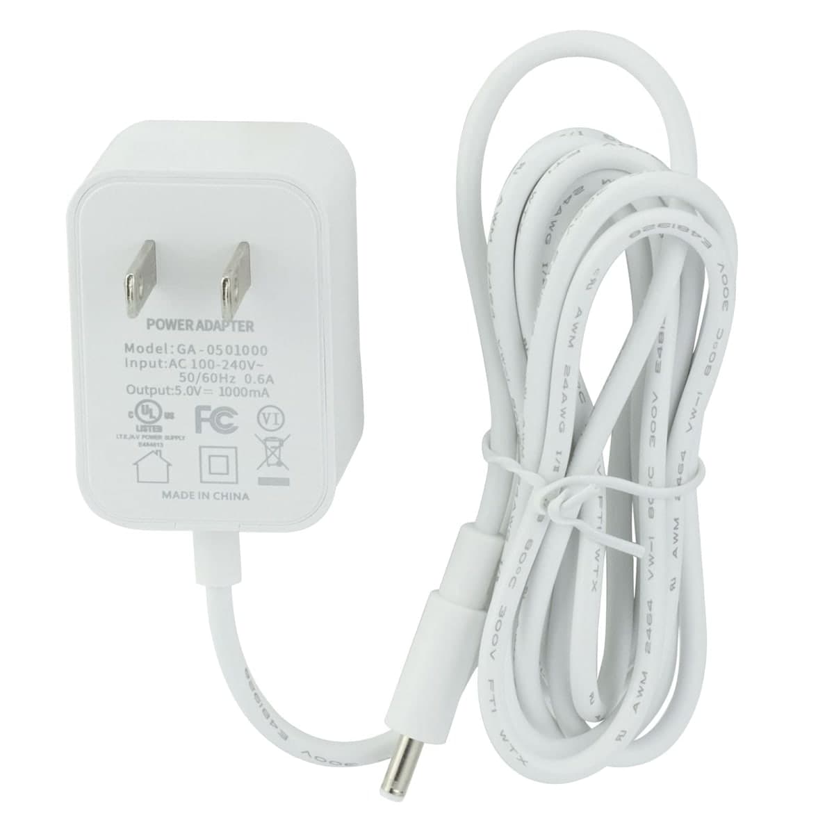 LEFXMOPHY Power Cord Replacement for Hatch Baby Rest Sound Machine Night Light, Barrel Style 5V 1A White AC Supply Adapter Cable 5ft thumbnail 3