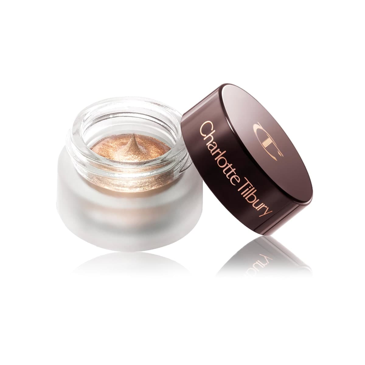 Charlotte Tilbury Eyes to Mesmerize Cream Eyeshadow - Long-Lasting Single Eyeshadow - Water-Infused Metallic Formula with Vitamin E for Crease-Resistant Wear - Chocolate Bronze (Mona Lisa) thumbnail 5
