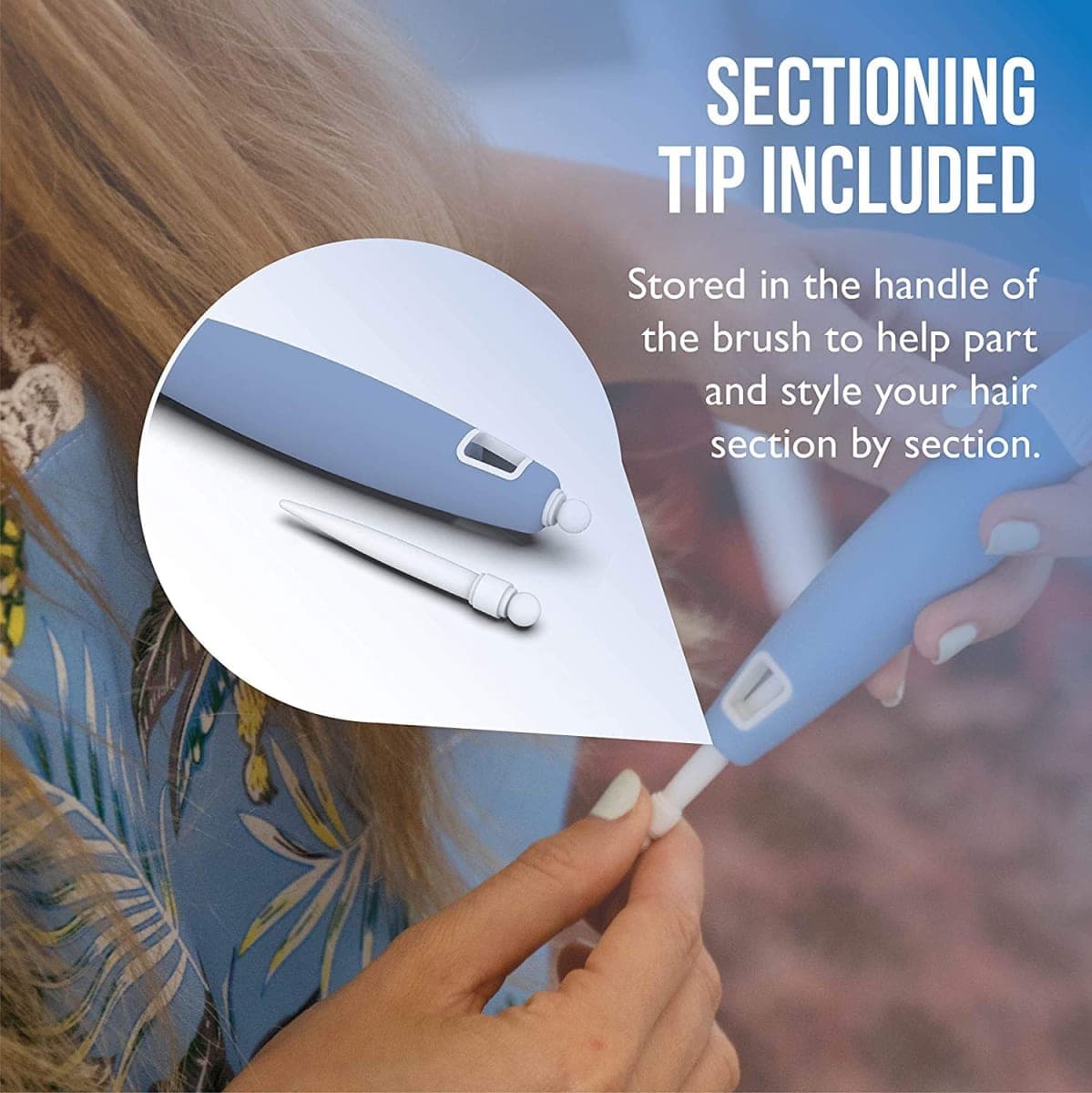 Professional Round Brush for Blow Drying - Medium Ceramic Ion Thermal Barrel Brush for Sleek, Precise Heat Styling and Blowout Volume - Lightweight Hair Brush by Osensia 43mm (Not Electrical) thumbnail 4