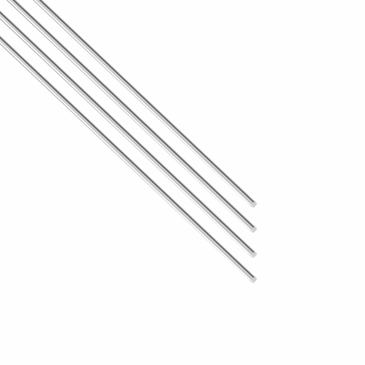 Eowpower 5 Pieces Stainless Steel 3 x 300 mm Round Rod for RC Airplane thumbnail 4