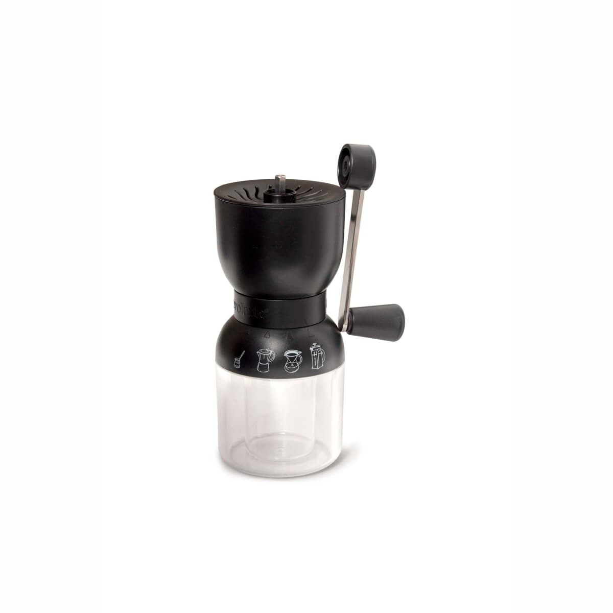 Aerolatte Precision Burr Coffee Grinder, Glass with Ceramic Mechanism, 1-Cup Capacity thumbnail 2