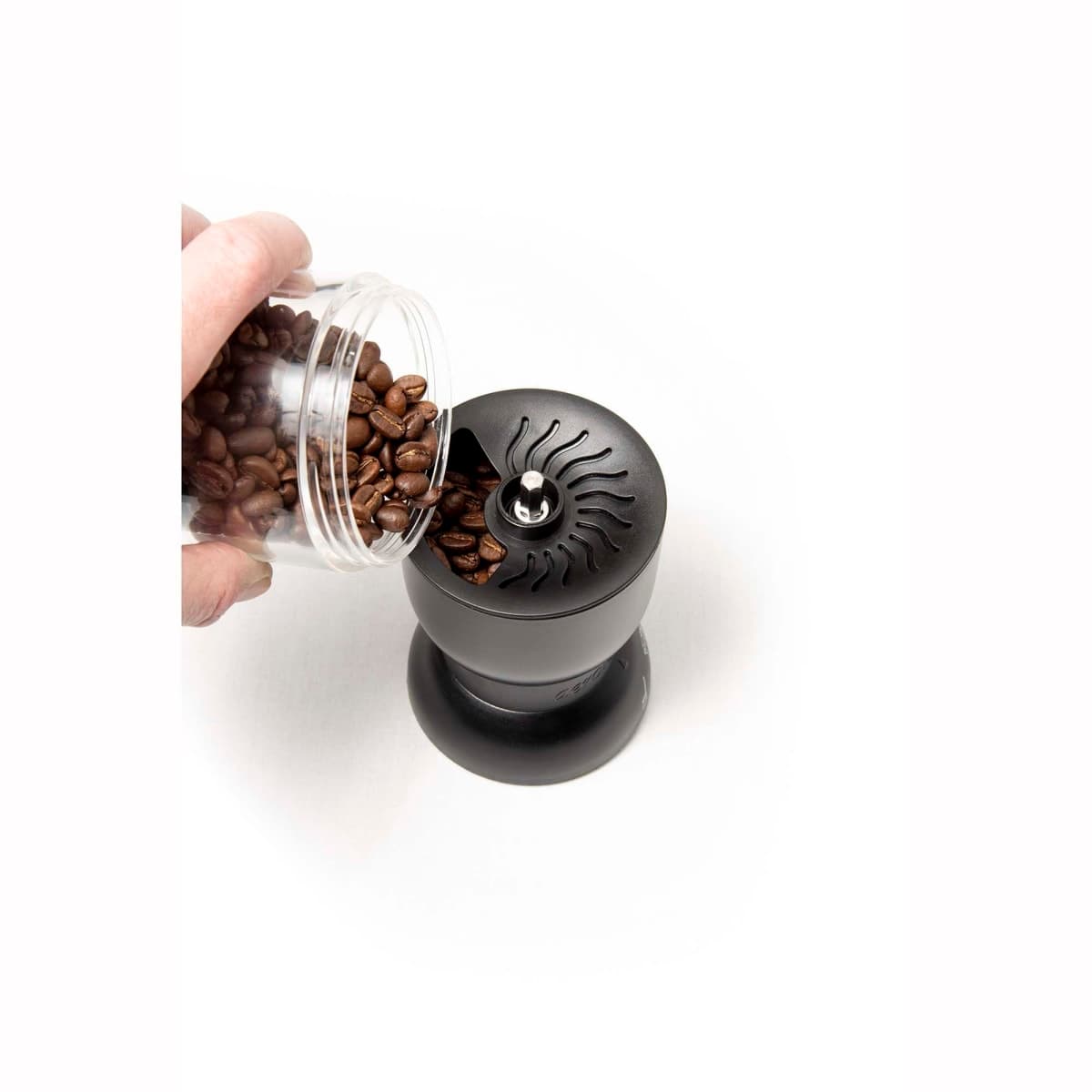 Aerolatte Precision Burr Coffee Grinder, Glass with Ceramic Mechanism, 1-Cup Capacity thumbnail 4