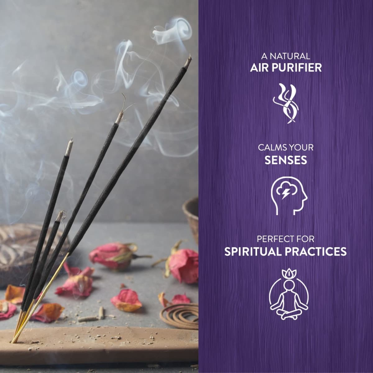 Hem Lavender Incense Sticks, 120 Count thumbnail 4