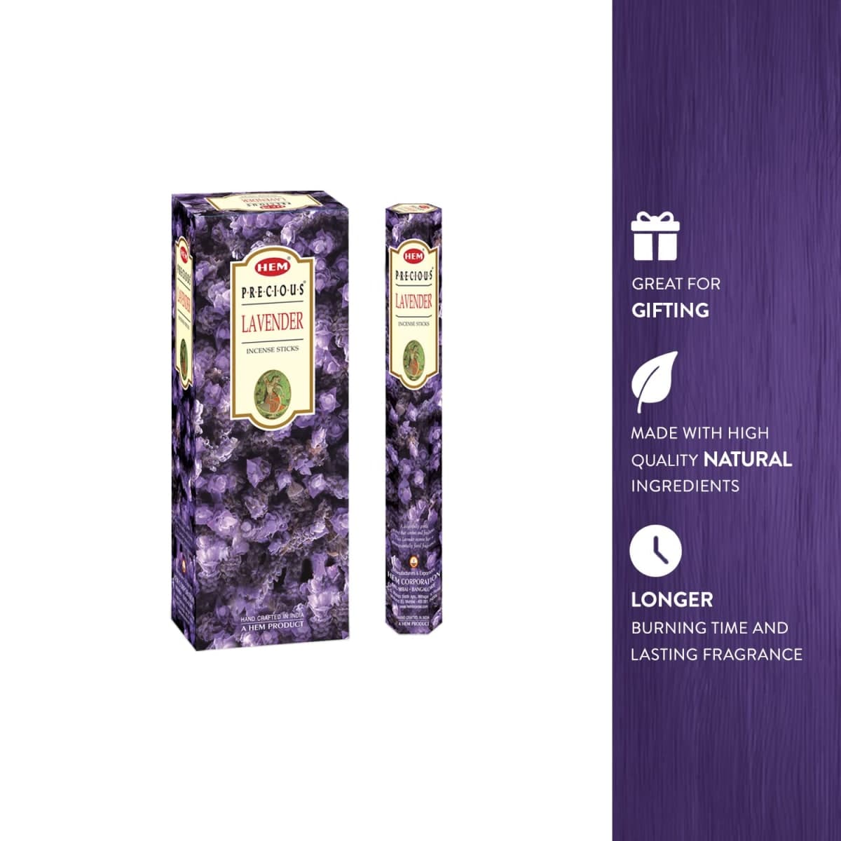 Hem Lavender Incense Sticks, 120 Count thumbnail 5