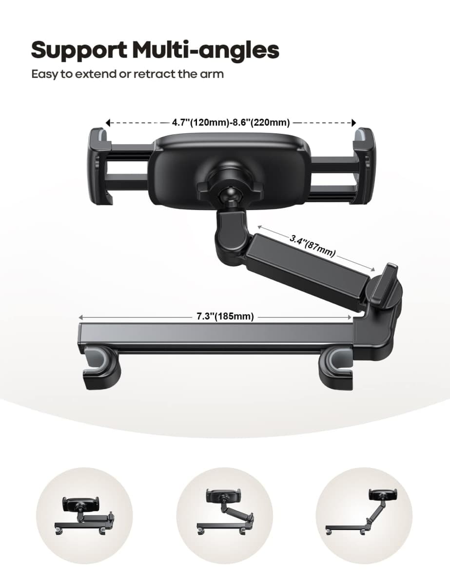 Lamicall Car Tablet Stand thumbnail 5