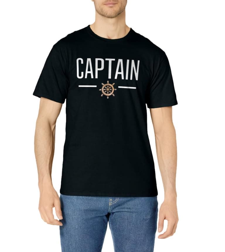Captain Tshirt for Boat Lovers or First Mate T-Shirt thumbnail 2