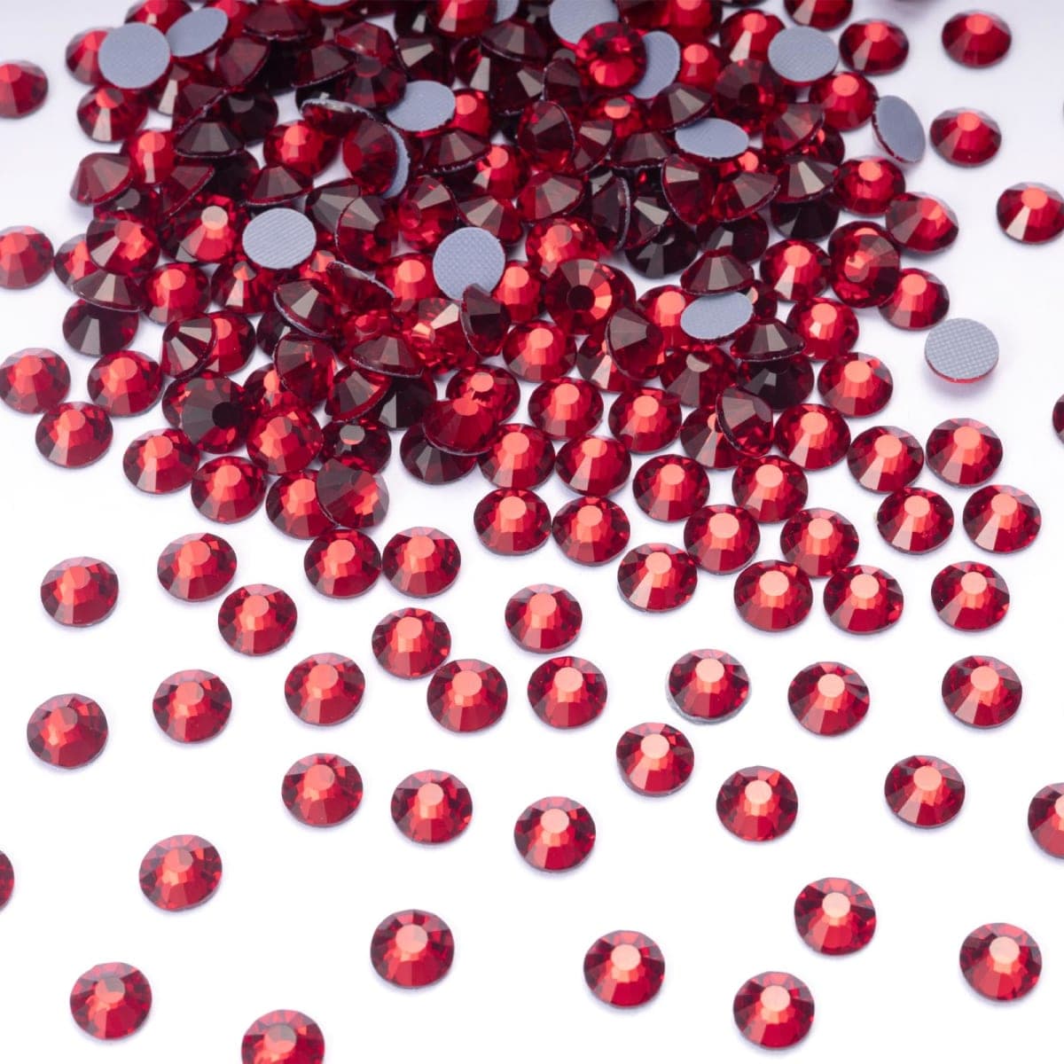 Meibite Hotfix Rhinestones Bulk, 1500PCS Dark Siam Hot Fix Rhinestones for Clothes DIY Decoration Crafts, Dark Siam, SS16, 3.8-4.0mm thumbnail 2