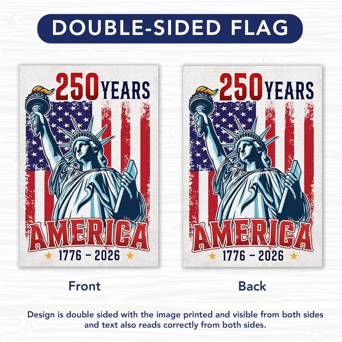 250th Anniversary USA Flag thumbnail 3
