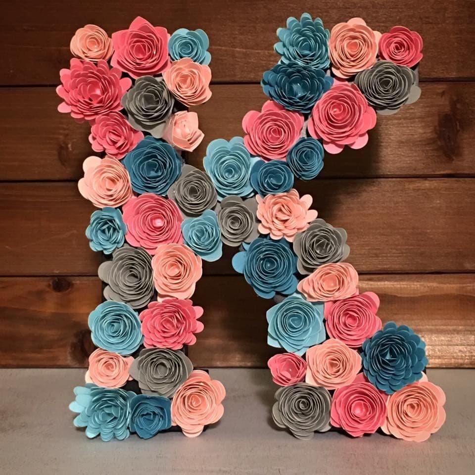 Mverse Blue Roses Artificial Flowers, Mini Paper Flower Crafts DIY Gift Decorations for Custom Shadow Box Frame, Graduation Cap, Cake Topper (18 Pieces, Blue) thumbnail 5
