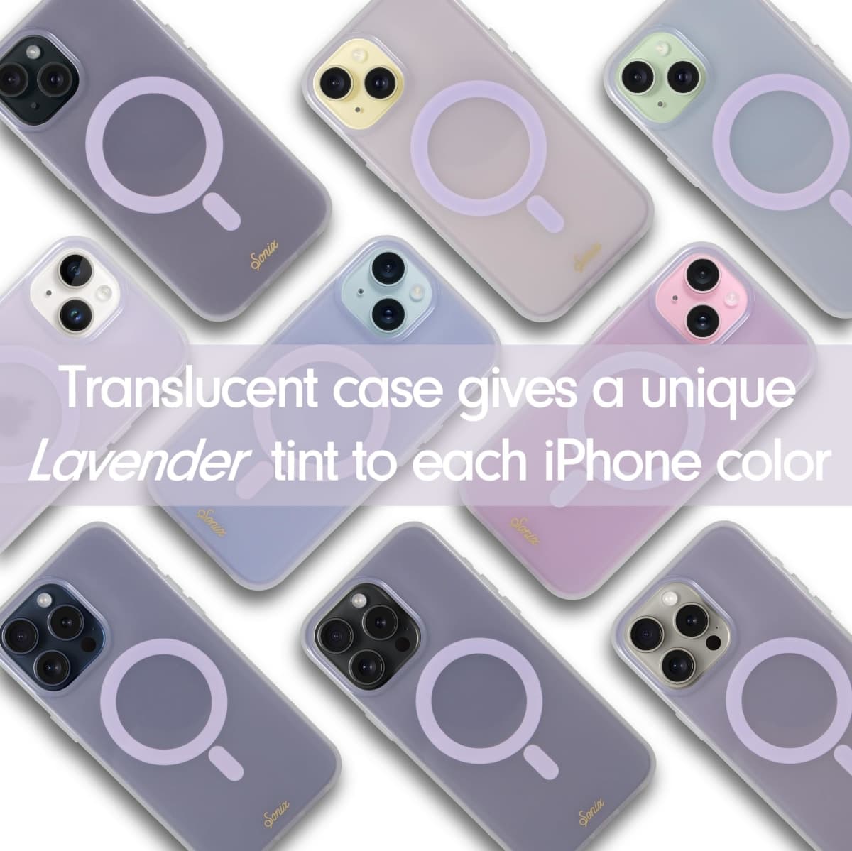 Sonix Case for iPhone 16 Pro Max | Compatible with MagSafe | 10ft Drop Tested | Jelly Lavender thumbnail 2