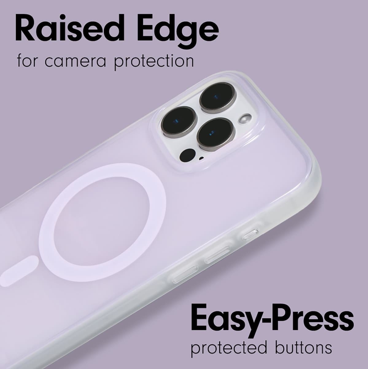 Sonix Case for iPhone 16 Pro Max | Compatible with MagSafe | 10ft Drop Tested | Jelly Lavender thumbnail 5
