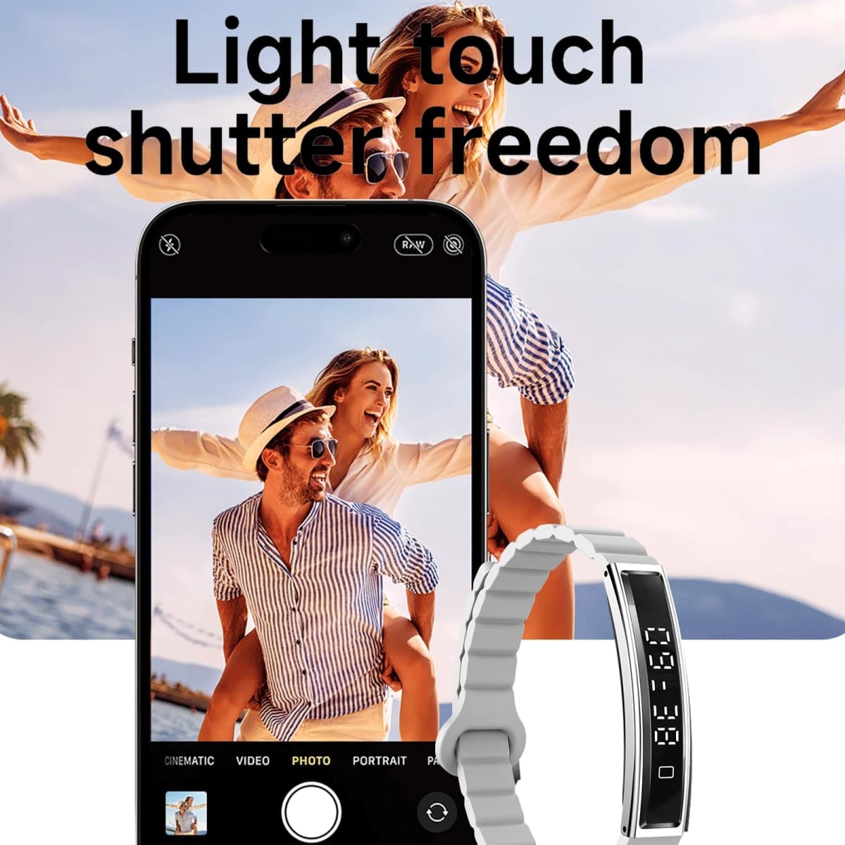Yihou Fitness Tracker Fitness Watch with Heart Rate Monitor Step Counter Multiple Sport Modes Female Health Sleep Tracking Pressure Detection for Women for Android iOS Tarnish thumbnail 4