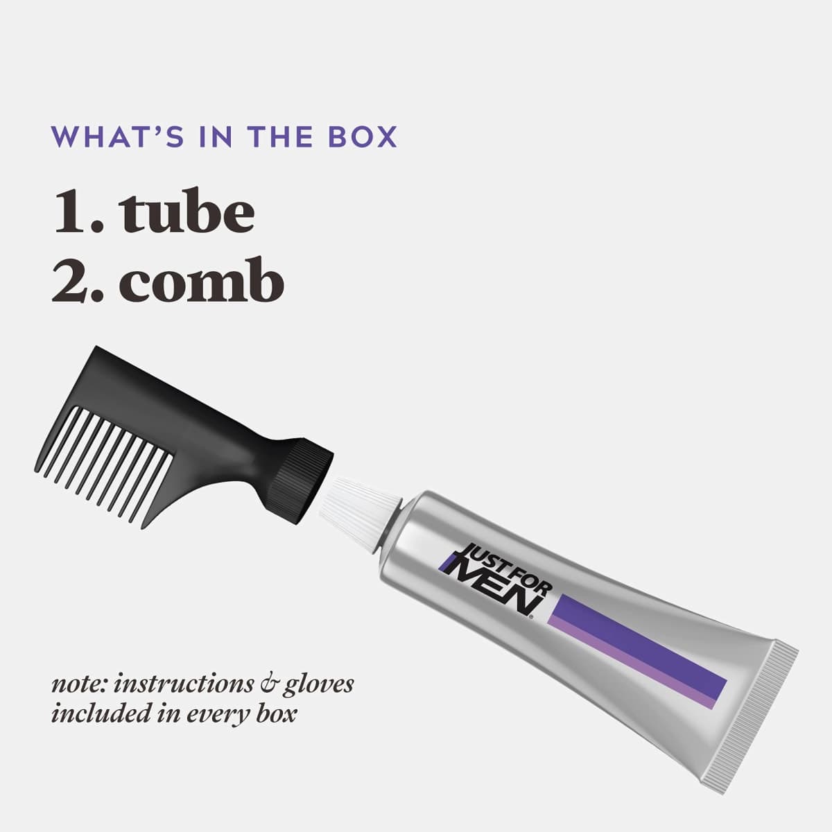 Just for Men Touch of Gray Gray Hair Treatment, Light Brown-Gray T-25 thumbnail 3