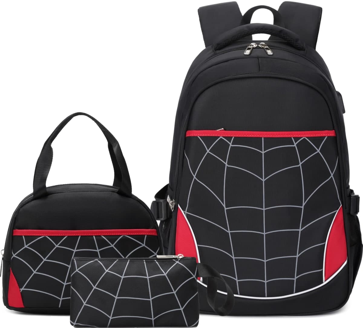 Boys Backpack with Lunch Box Kids Backpack for School Bag for Kids Bookbag Set School Backpacks for Boys (Blue) — image 1