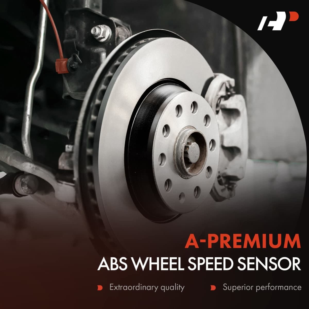 A-Premium ABS Wheel Speed Sensor Compatible with Subaru Outback 2010-2014 Rear Left Driver Side thumbnail 2
