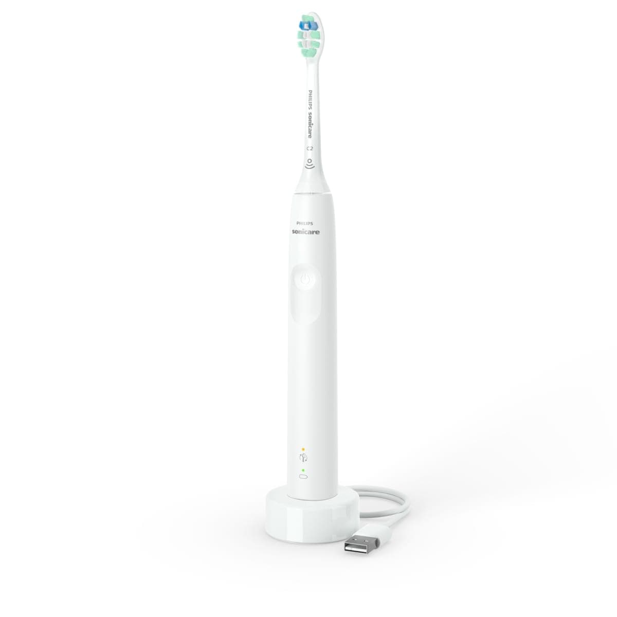 Philips Sonicare 4100 Power Toothbrush, Rechargeable Electric Toothbrush with Pressure Sensor, White HX3681/23 thumbnail 4