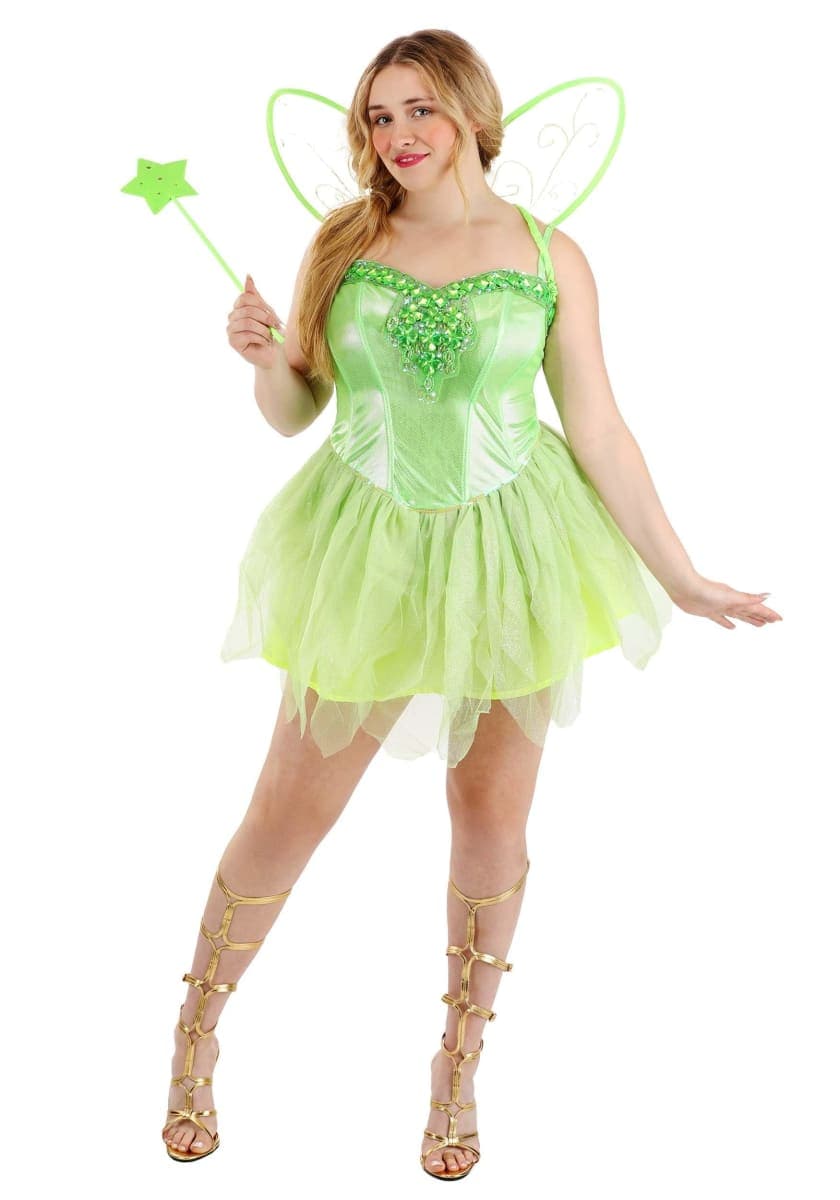 Dreamgirl Women's Fairy-Licious Costume, Green, Medium thumbnail 3