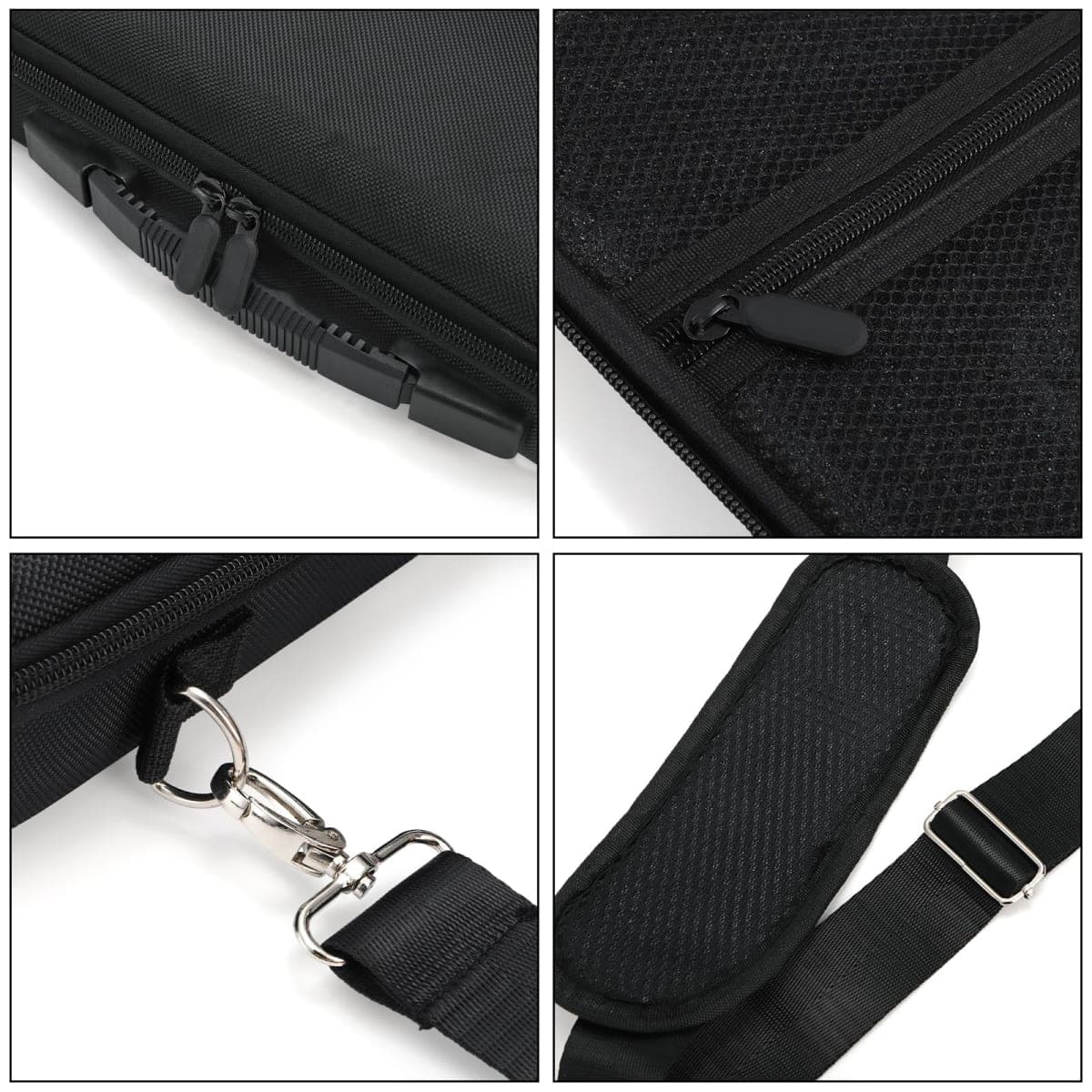 Pumtus Pool Ball Carrying Case, Billiard Balls Storage Bag with Handle & Adjustable Shoulder Strap, EVA Pool Ball Travel Box, Padded Cue Ball Holder for 17 Professional Ball Set (Bag Only) thumbnail 4