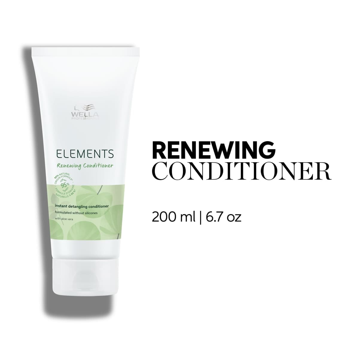 Wella Professionals Elements Gentle Renewing Conditioner| Gentle, Silicone-Free | Instant Detangling Conditioner| For All Hair Types| 6.7 Fl Oz thumbnail 2