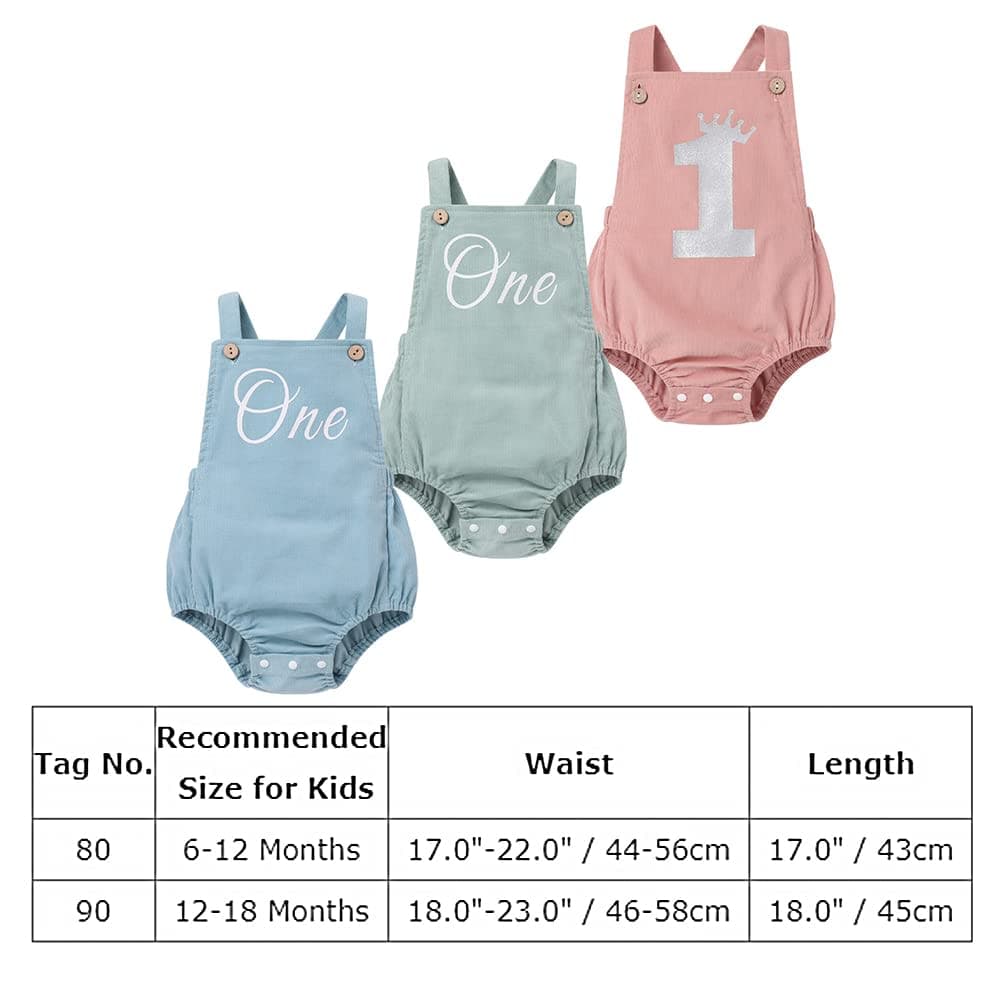 IMEKIS Cake Smash Outfit Boy Girl: First 1st Birthday Wild One Baby Boho Bubble Romper Photoshoot Light Green One 6-12 Months thumbnail 5