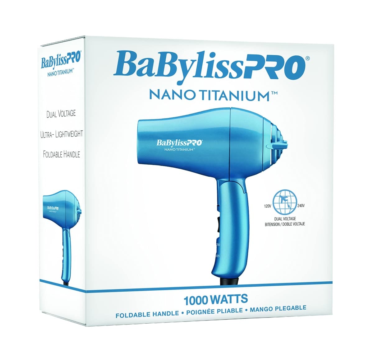BaBylissPRO Nano Titanium Travel Dryer thumbnail 4