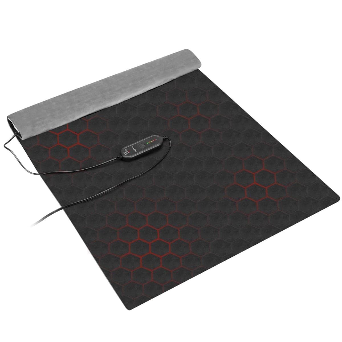 KozyOne XXXL Weighted Premium Heating Pad - Far Infrared & Negative Ion Therapy for Pain Relief in Back, Neck, Shoulders, Knees, 4 Heat Settings, Auto-Off, Machine Washable (27" x 37") — image 1