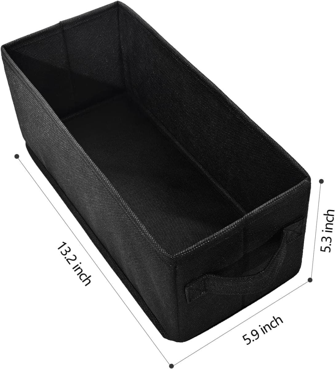 CD Storage Box with Lid,Stackable Storage Box with Handles for Organizer Music Collection -Holds 120 standard jewel cases, 240 slim cases, or 660 sleeves — each with a CD(black, 4pack) thumbnail 2
