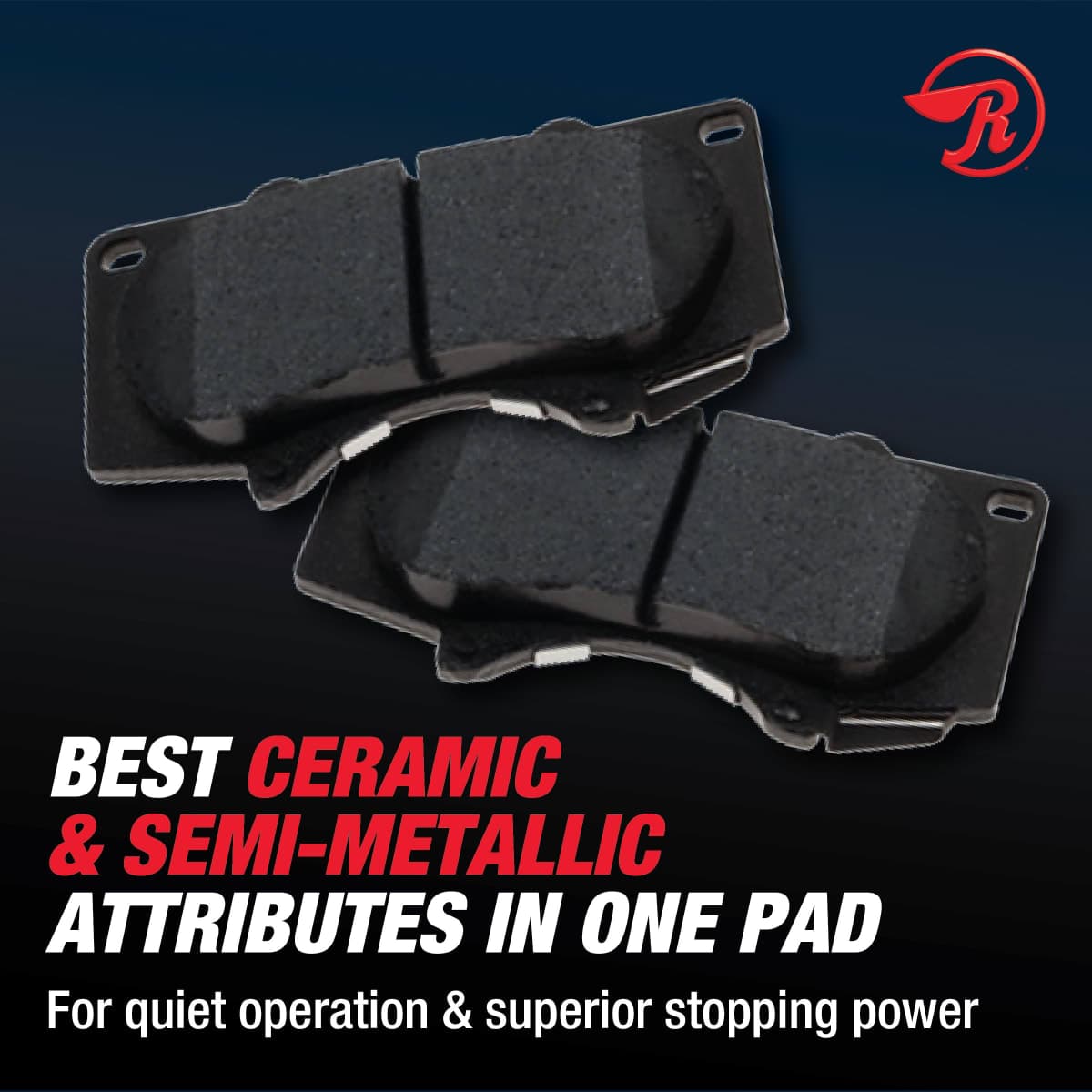 Premium Raybestos Element3 EHT™ Replacement Rear Brake Pad Set for Select 2015-2020 Chevrolet Colorado & 2015-2020 GMC Canyon Model Years (EHT1806H) thumbnail 3