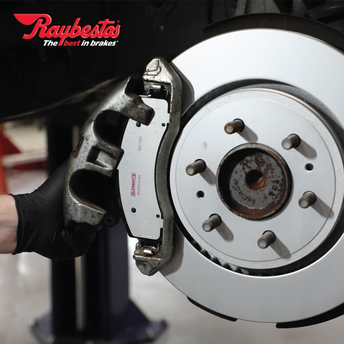 Premium Raybestos Element3 EHT™ Replacement Rear Brake Pad Set for Select 2015-2020 Chevrolet Colorado & 2015-2020 GMC Canyon Model Years (EHT1806H) thumbnail 5