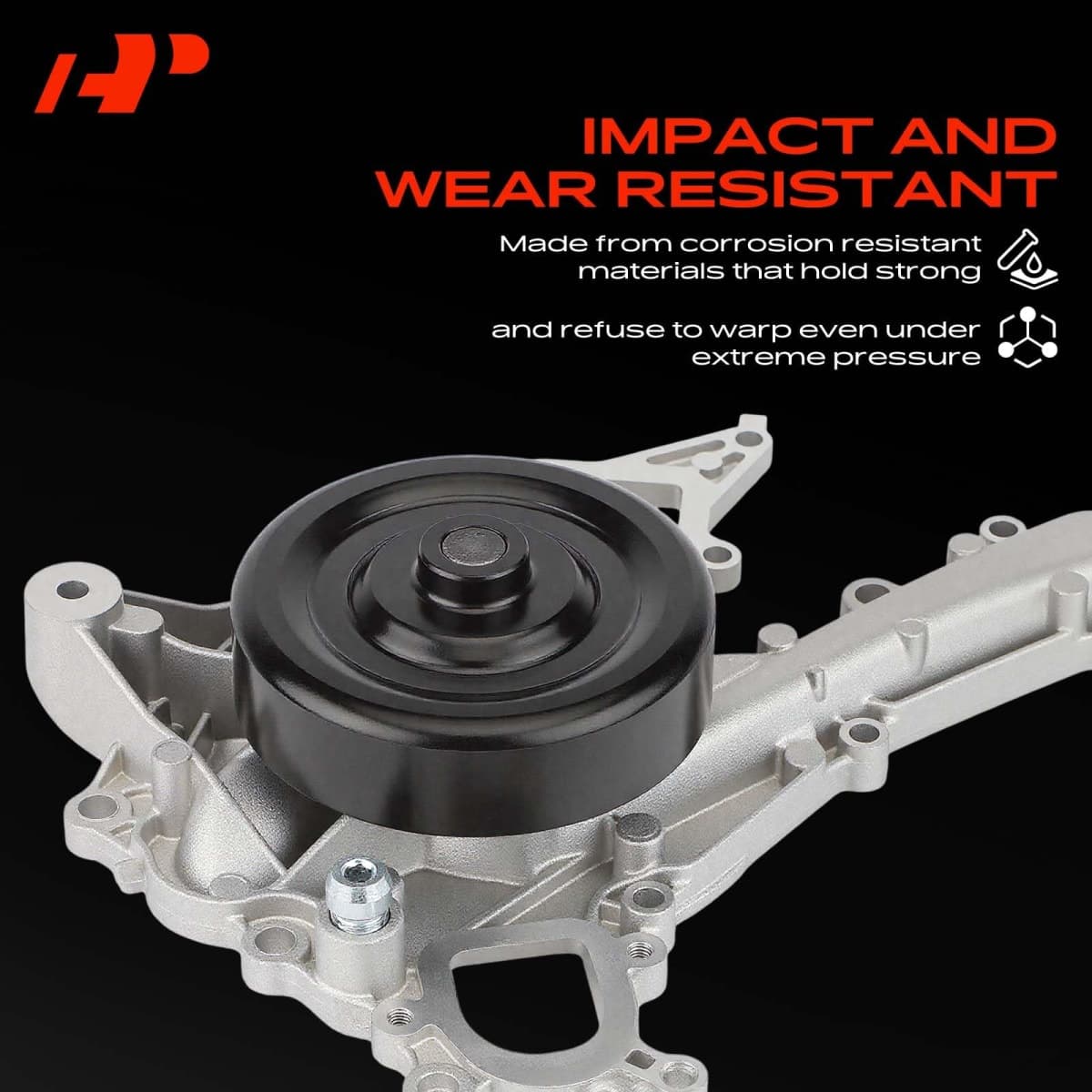 A-Premium Engine Water Pump with Gasket Compatible with Mercedes-Benz C300 2013 C350 2012-2013/2015 E350 2012-2016 E400 R350 SLK350 GLE350 GLK350 ML350 thumbnail 5