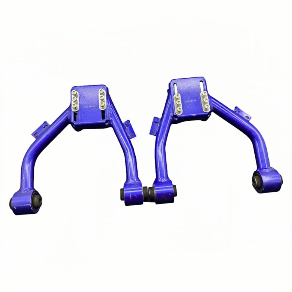 AUTOJACK MOTION Front Camber Control Arms, Adjustable, For Honda Accord 2008-2017 Acura TL TSX TLX, 2 Piece Set, Blue — image 1