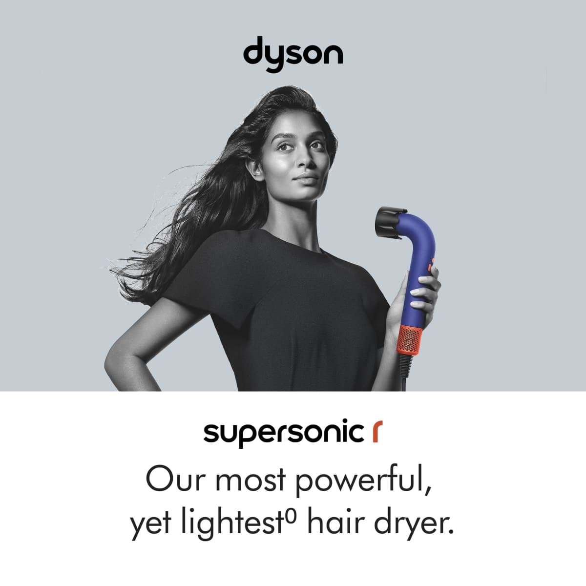 Dyson Supersonic r™ Professional Hair Dryer in Vinca Blue/Topaz thumbnail 2