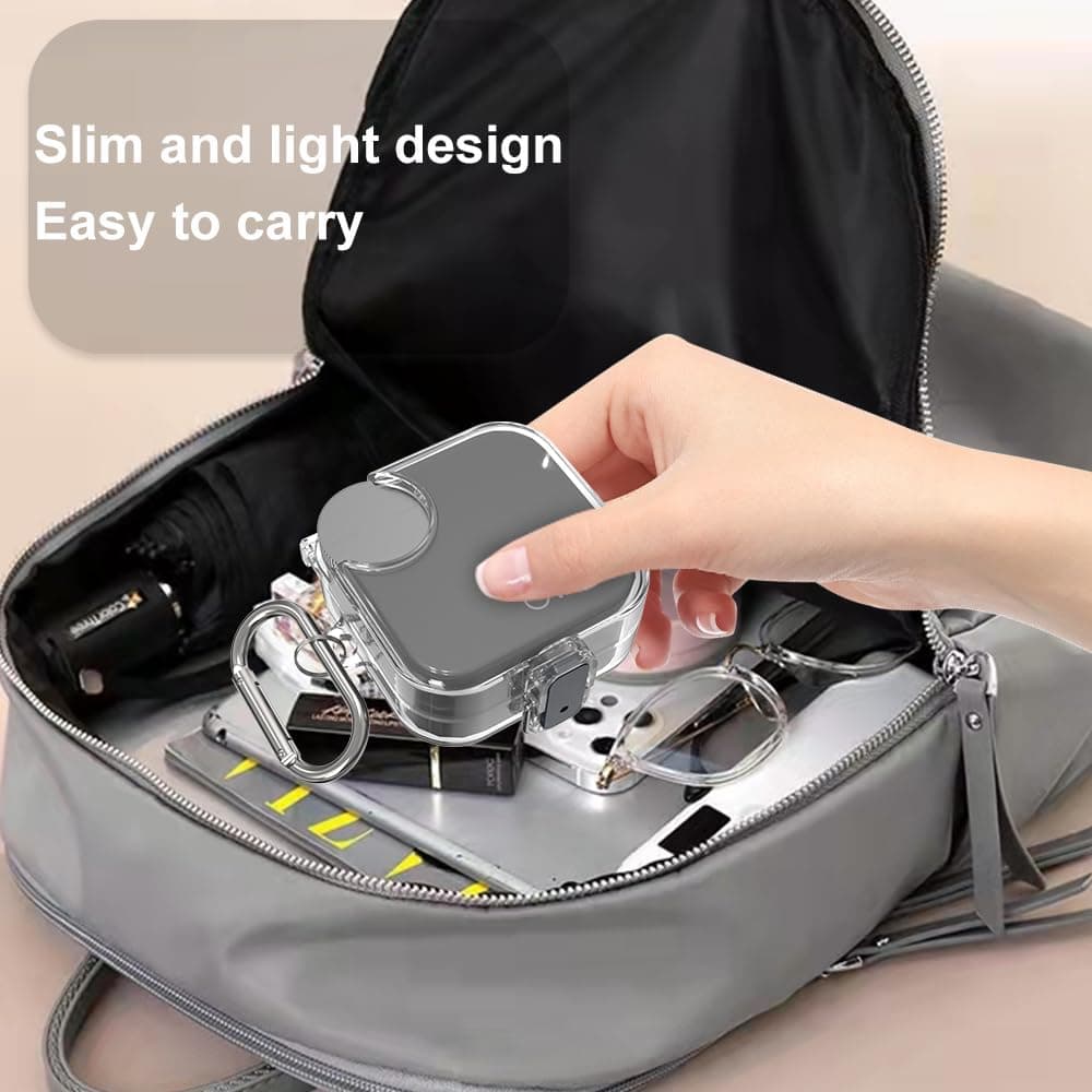 for CMF BudsPro2/CMF Buds2Plus /CMF Buds2 Case Cover, ，Transparent TPU Protective Case，General for CMF BudsPro2/CMF Buds2Plus /CMF Buds2, Cover with Cleaner Kit and with Carabiner thumbnail 5