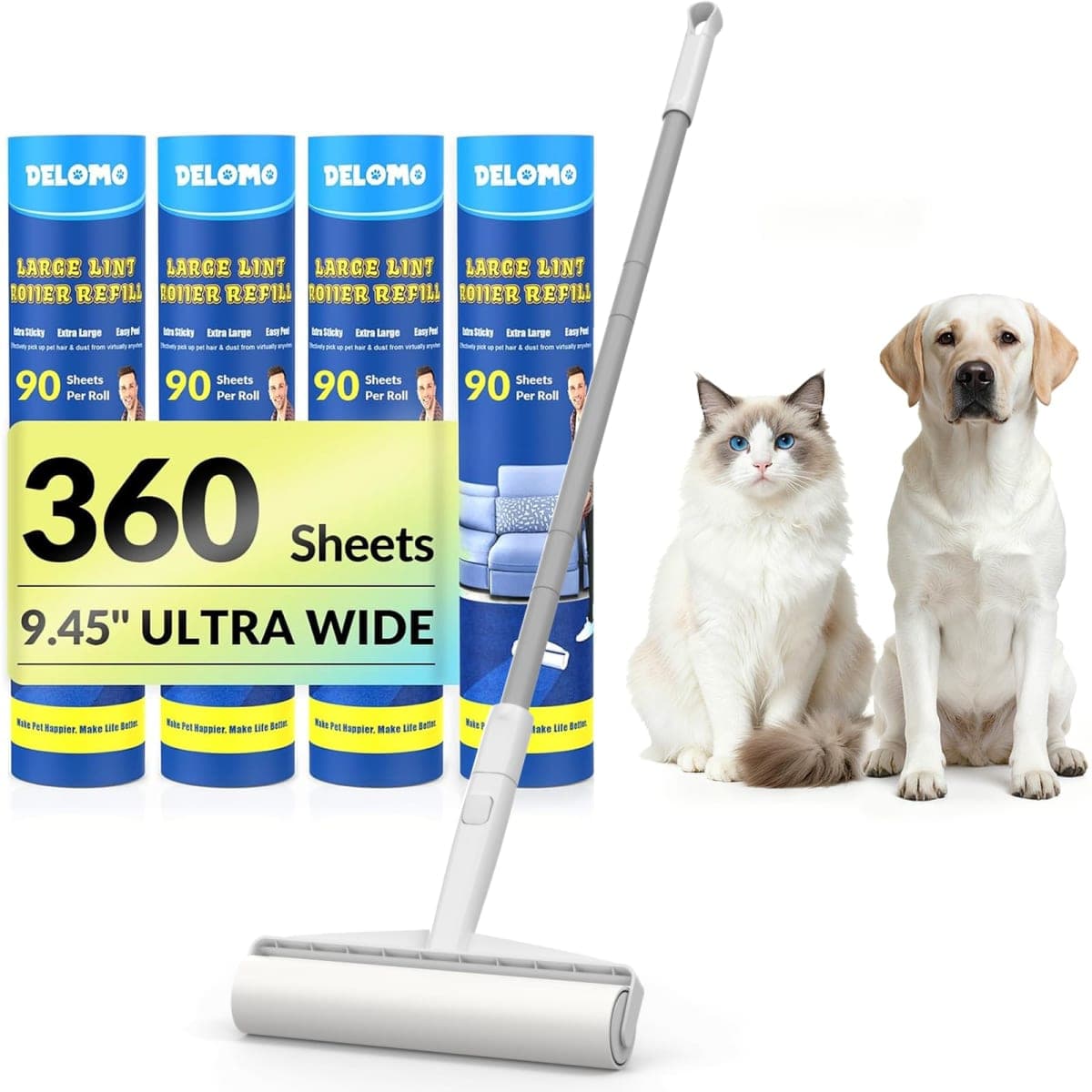 DELOMO - Inspected | Manual Cleaning Tools (Mops, Brooms, Sponges, Cloths)