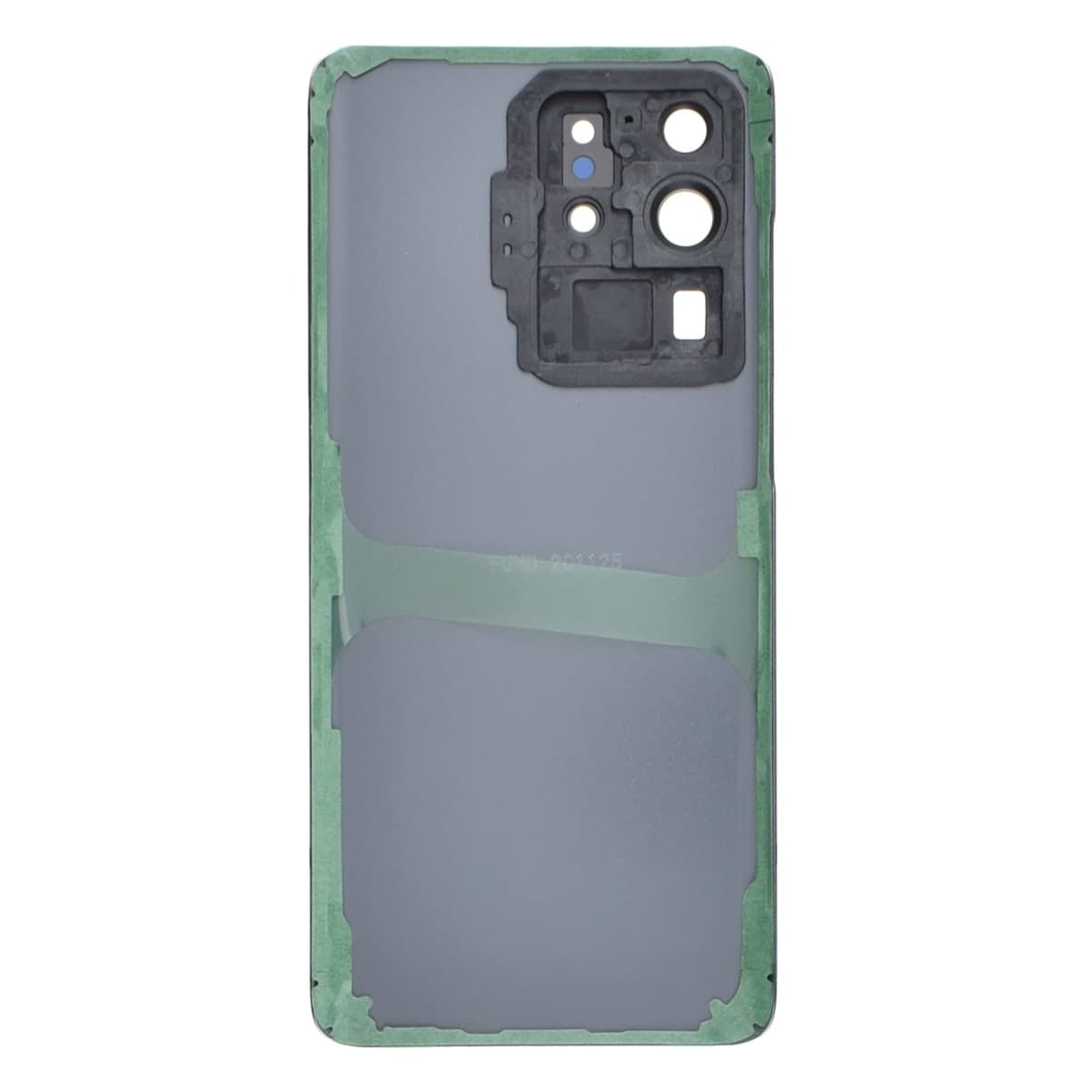 Cosmic Black Acrylic Glass Back Panel Cover Replacement for Samsung Galaxy S20 Ultra with Rear Camera's Frame Rear Camera's Glass Cover Pre-Install Adhesive and Installation Instruction Tool Kit thumbnail 2