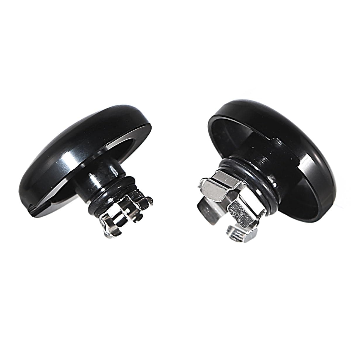Motorcycle Front Axle Nut Caps Compatible for Harley Touring Street Road Glide CVO FLTRX FLHX 2024-2025 (Gloss Black) thumbnail 3