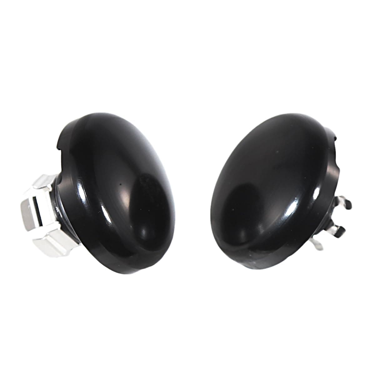 Motorcycle Front Axle Nut Caps Compatible for Harley Touring Street Road Glide CVO FLTRX FLHX 2024-2025 (Gloss Black) thumbnail 4