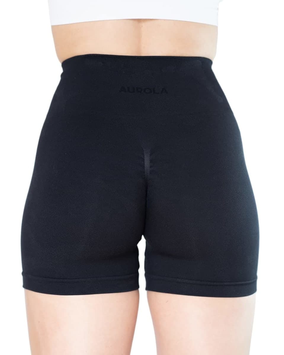 AUROLA CAMO Collection Workout Shorts for Women Subtle Logo Seamless Scrunch Gym Yoga Running Active Short thumbnail 2