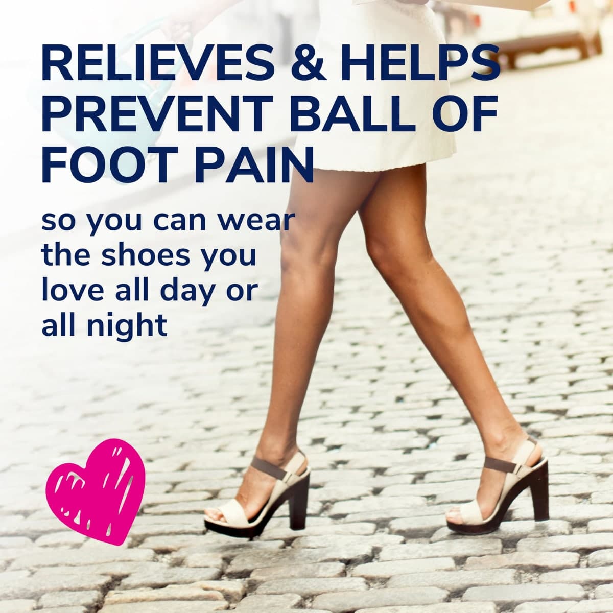 Dr. Scholl's Ball of Foot Cushions for High Heels (One Size) // Relieve and Prevent Ball of Foot Pain with Discreet Cushions That Absorb Shock and Make High Heels More Comfortable thumbnail 2
