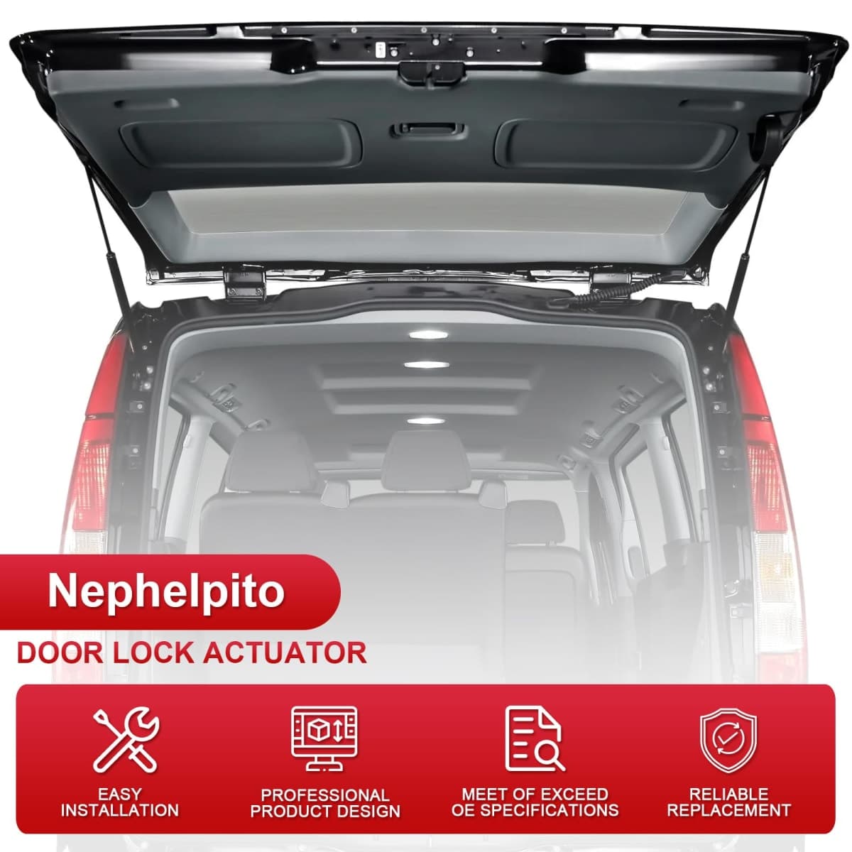 Nephelpito 5+6 Pins Rear Trunk Latch Tailgate Door Lock Actuator Compatible with BMW 528i 535i 550i 740i 740Li 750i 750Li xDrive 760Li ActiveHybrid 5/7 M5 X5，535i/550i GT,Replace for 51247269543 thumbnail 5